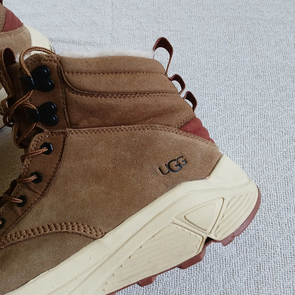 UGG ♡ miwo utility suede high top waterproof outdoor men's